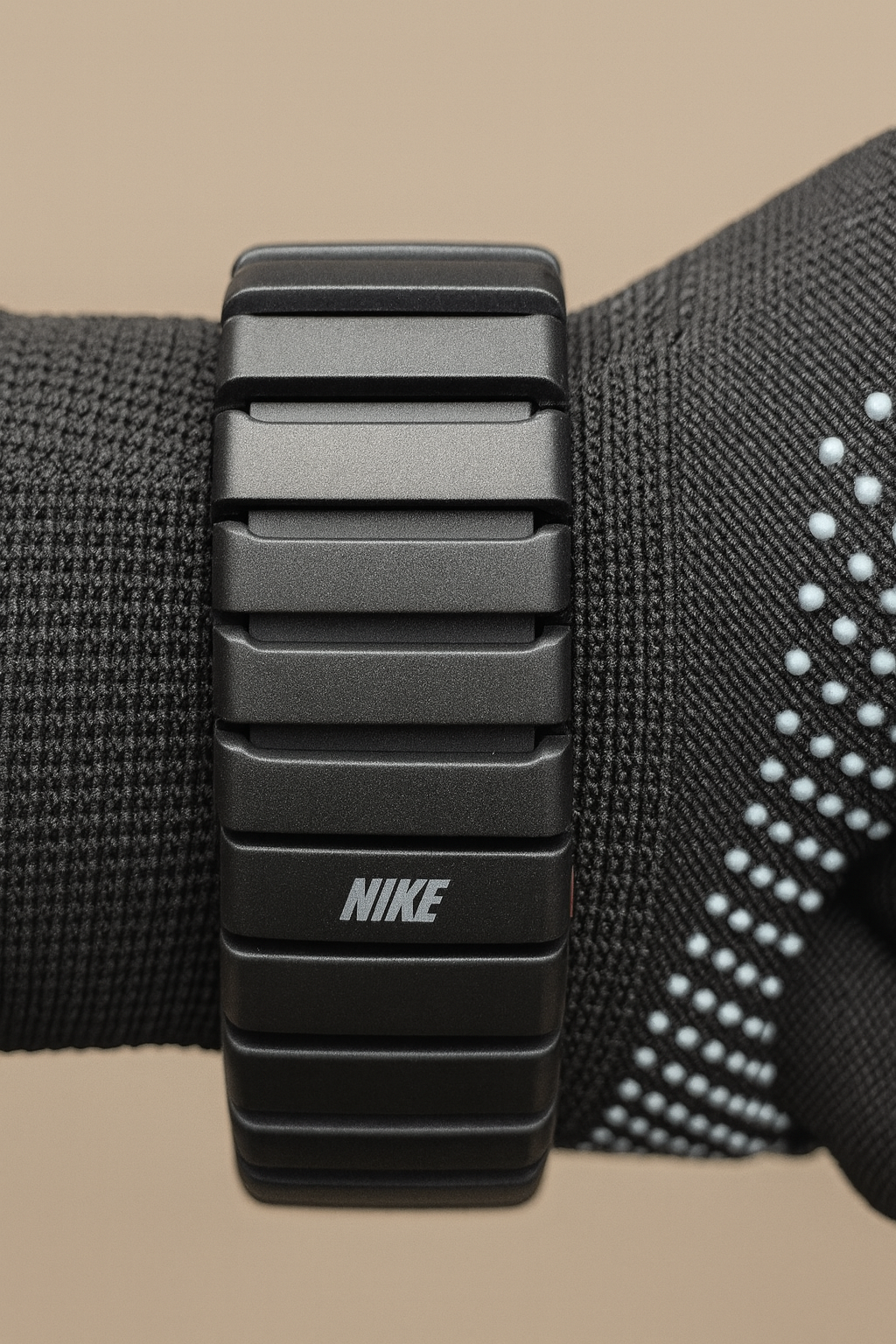 Nike Sporty Black Analog Wristwatch – Modern Rectangular Dial | Premium Rubber Strap