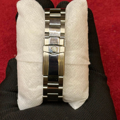 RLX Luxury Rainbow Bezel Chronograph Watch – Stainless Steel | Multi-Color Gem Look | Premium Sports Design