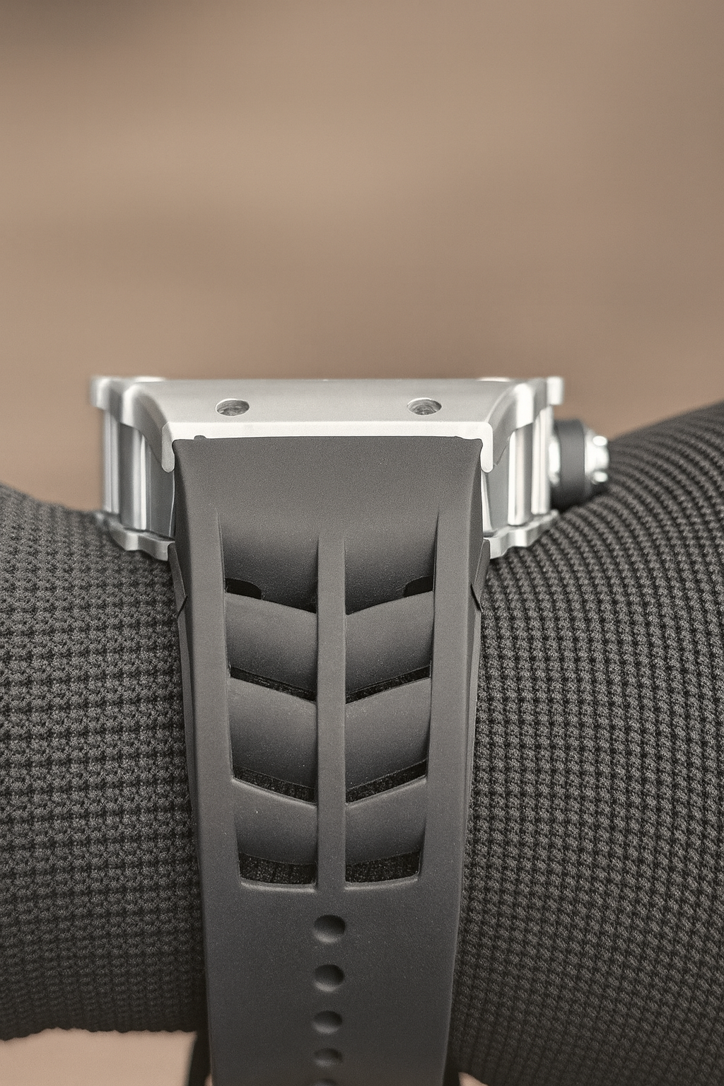 RICHARD VILLE Luxury Skeleton Sports Watch – Tonneau Case | Multi-Function Premium Design