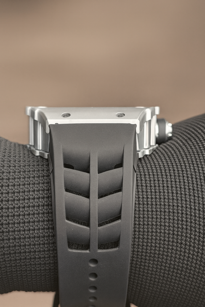 RICHARD VILLE Luxury Skeleton Sports Watch – Tonneau Case | Multi-Function Premium Design