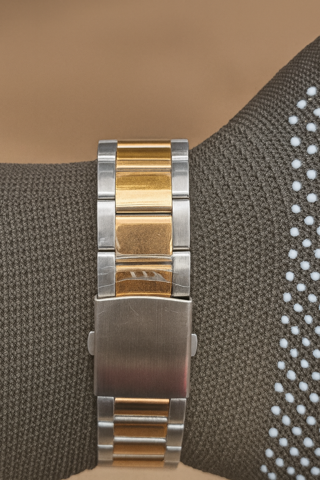 Casio Two-Tone Stainless Steel Analog Watch – Multi-Function Dial | 50M Water-Resistant